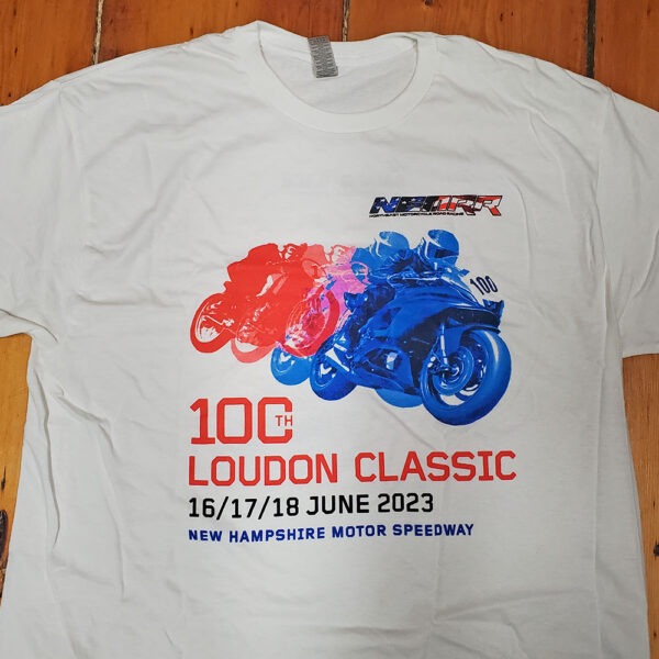 Bagg'r Rack branded Tee-Shirt for 100th Loudon Classic