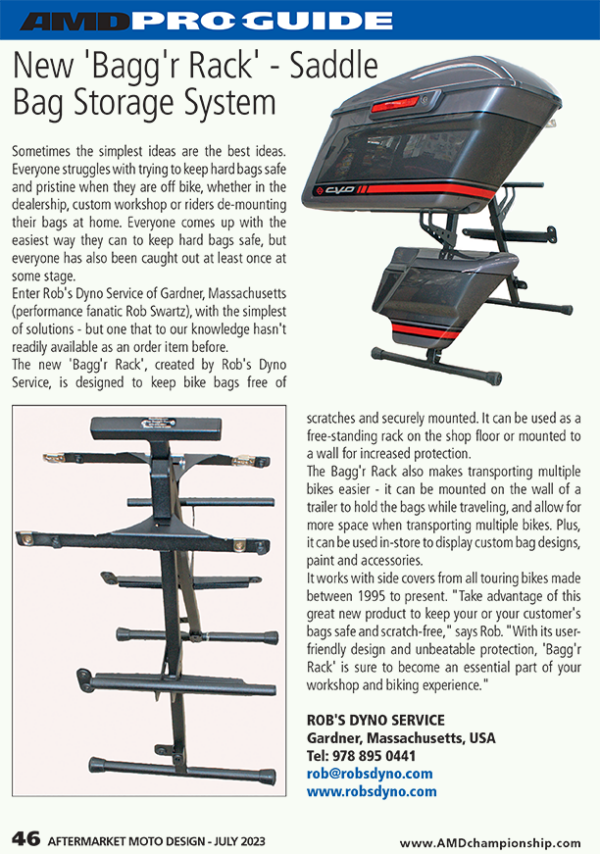 Dyno Rack Keep Your Bags Safe and Secure with the Bagg’r RackBagg’r Rack – Rob's ...