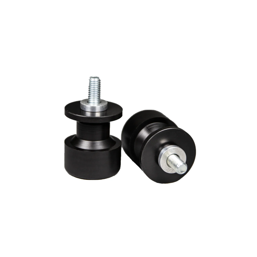 27-3802 8mm Swingarm Plastic Spool Sliders - 5mm Spacers Included